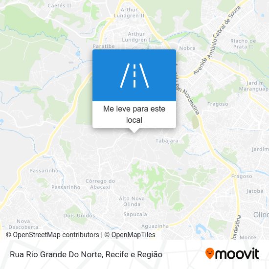Rua Rio Grande Do Norte mapa