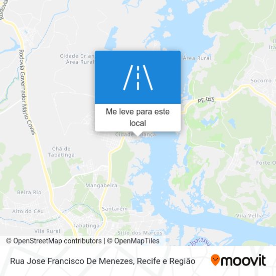 Rua Jose Francisco De Menezes mapa
