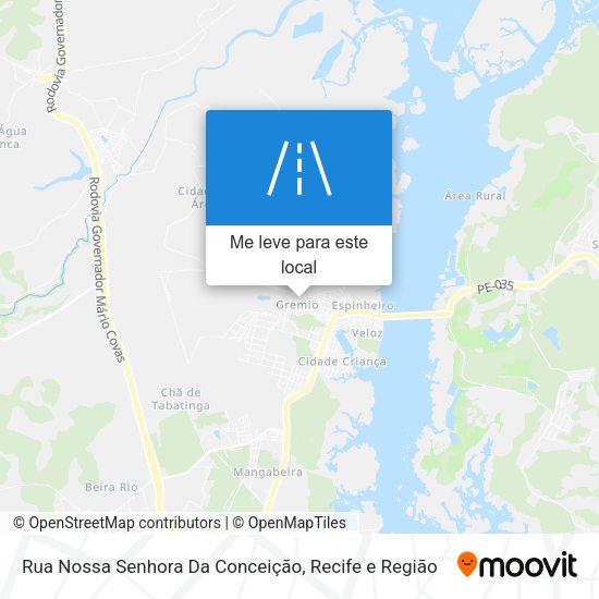 Rua Nossa Senhora Da Conceição mapa