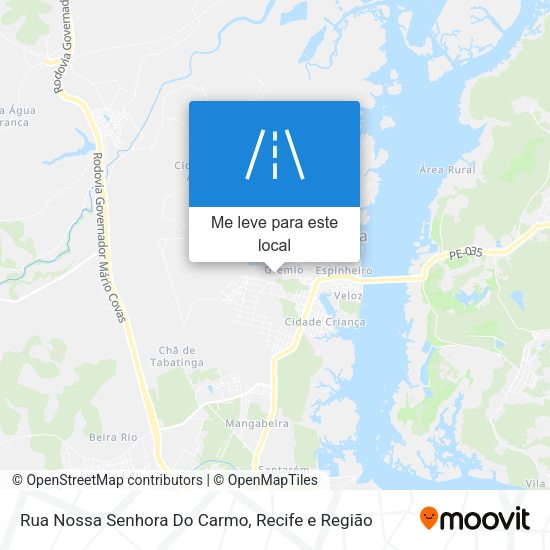 Rua Nossa Senhora Do Carmo mapa