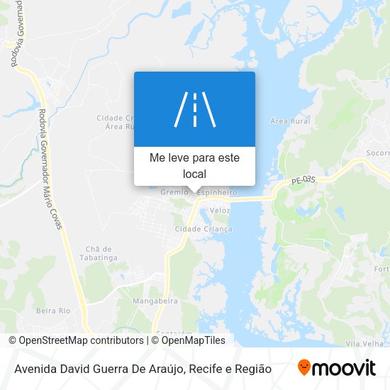 Avenida David Guerra De Araújo mapa