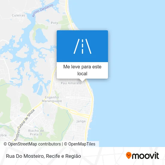 Rua Do Mosteiro mapa