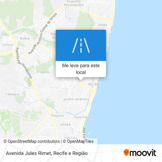 Avenida Jules Rimet mapa
