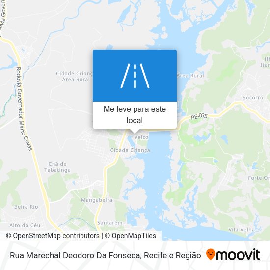 Rua Marechal Deodoro Da Fonseca mapa