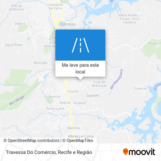 Travessa Do Comércio mapa