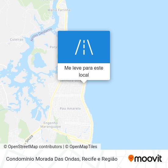 Condomínio Morada Das Ondas mapa