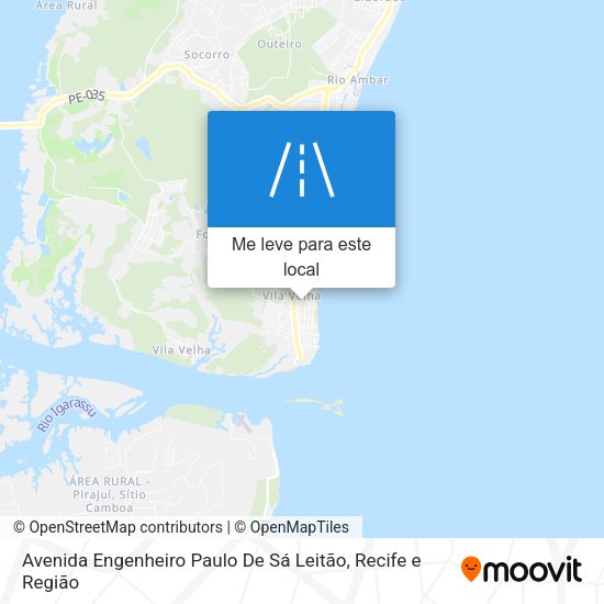 Avenida Engenheiro Paulo De Sá Leitão mapa
