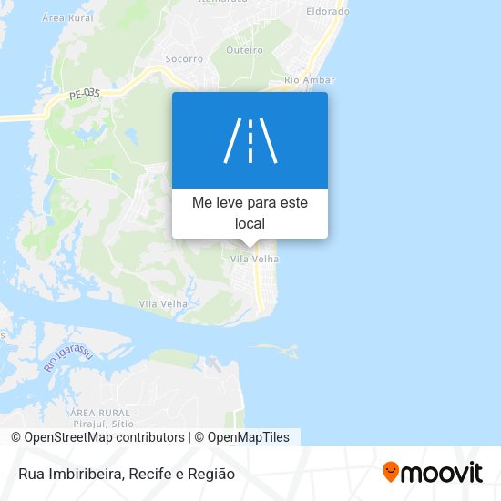 Rua Imbiribeira mapa