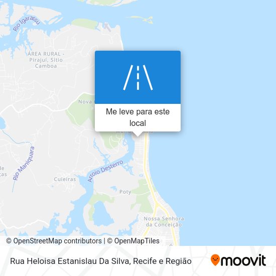 Rua Heloisa Estanislau Da Silva mapa