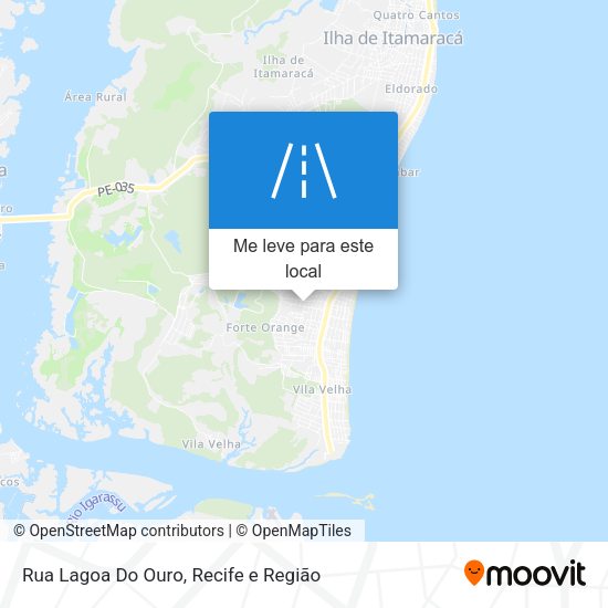 Rua Lagoa Do Ouro mapa