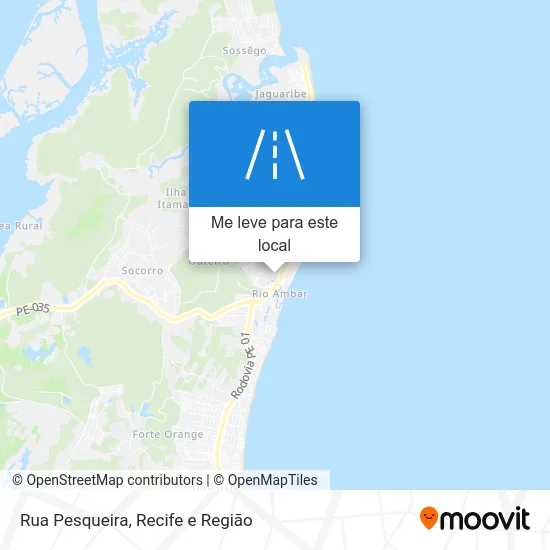 Rua Pesqueira mapa