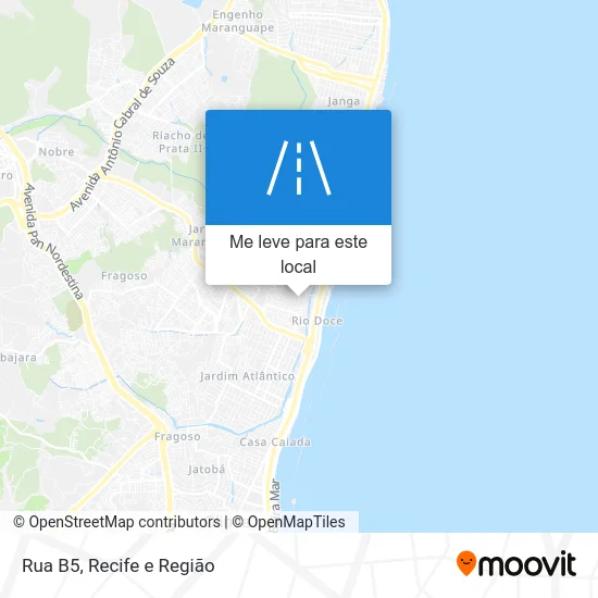 Rua B5 mapa