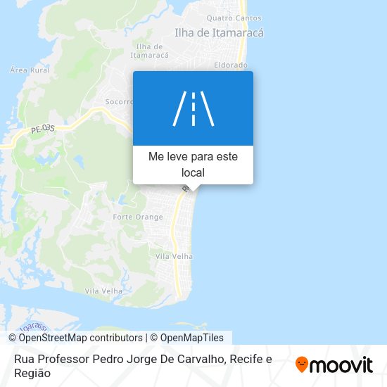 Rua Professor Pedro Jorge De Carvalho mapa