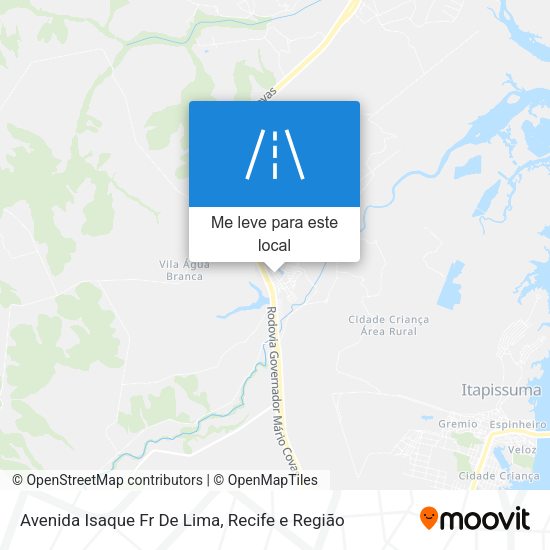 Avenida Isaque Fr De Lima mapa