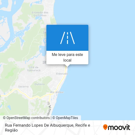 Rua Fernando Lopes De Albuquerque mapa
