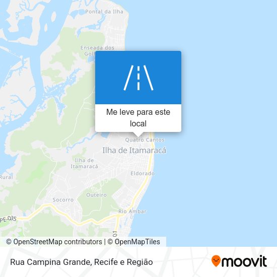 Rua Campina Grande mapa