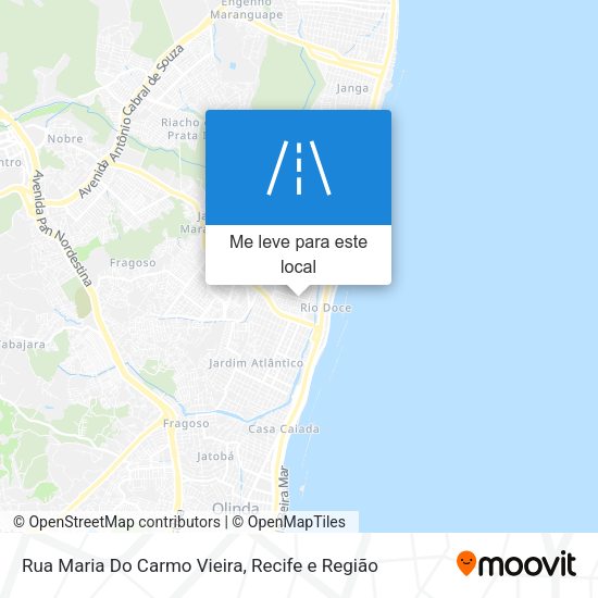 Rua Maria Do Carmo Vieira mapa