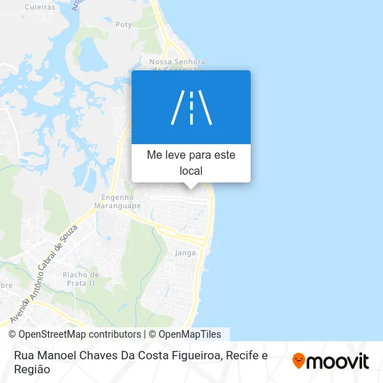 Rua Manoel Chaves Da Costa Figueiroa mapa