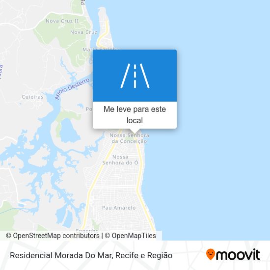 Residencial Morada Do Mar mapa
