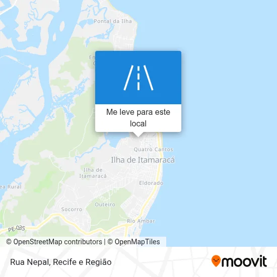 Rua Nepal mapa