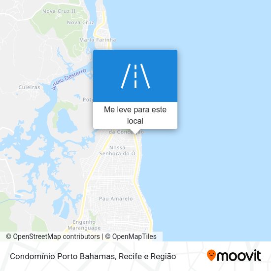Condomínio Porto Bahamas mapa