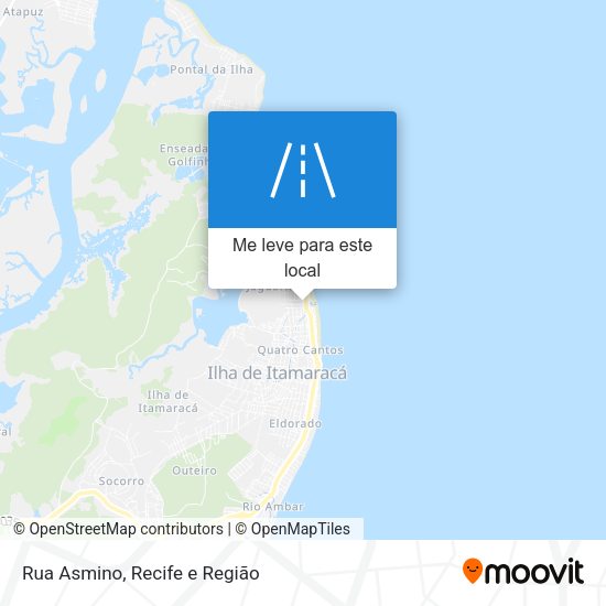 Rua Asmino mapa