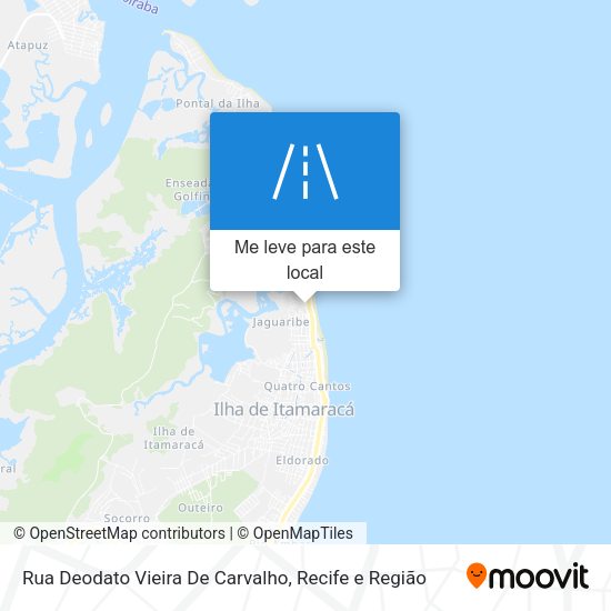 Rua Deodato Vieira De Carvalho mapa
