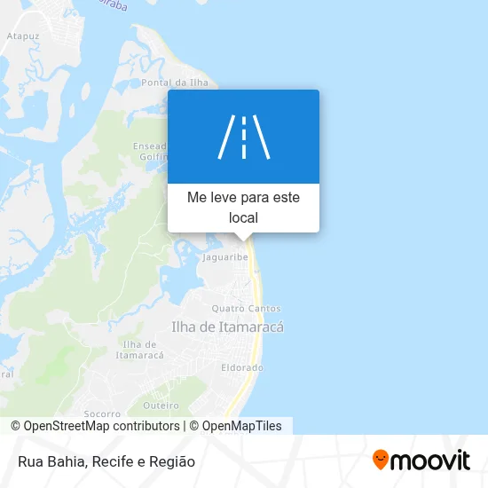 Rua Bahia mapa