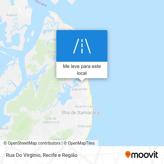 Rua Do Virginio mapa