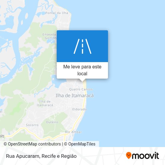 Rua Apucaram mapa