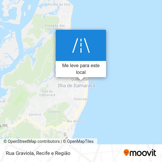 Rua Graviola mapa