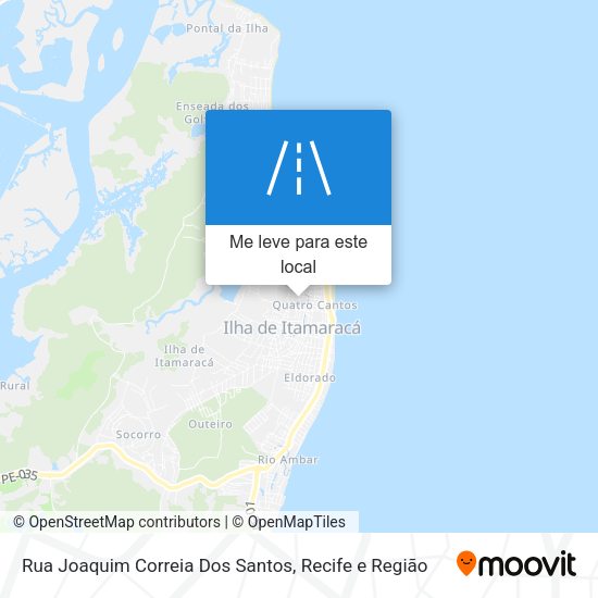 Rua Joaquim Correia Dos Santos mapa