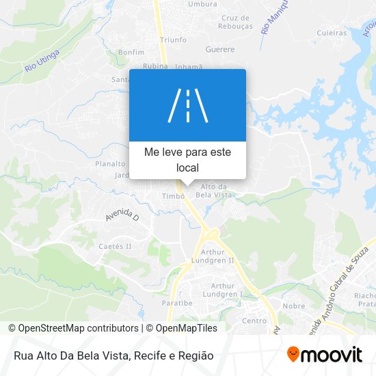 Rua Alto Da Bela Vista mapa
