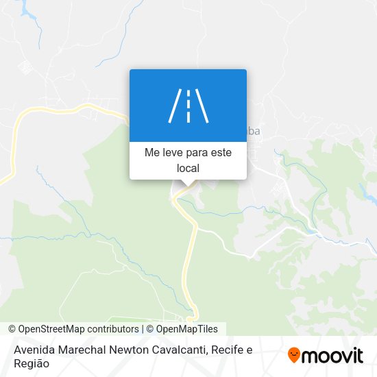 Avenida Marechal Newton Cavalcanti mapa