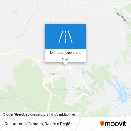 Rua Antonio Carneiro mapa