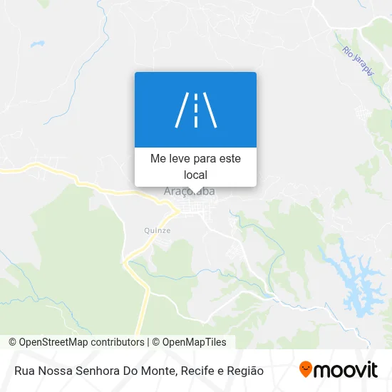 Rua Nossa Senhora Do Monte mapa