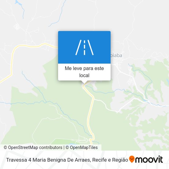 Travessa 4 Maria Benigna De Arraes mapa