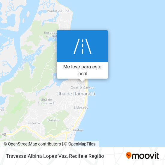 Travessa Albina Lopes Vaz mapa