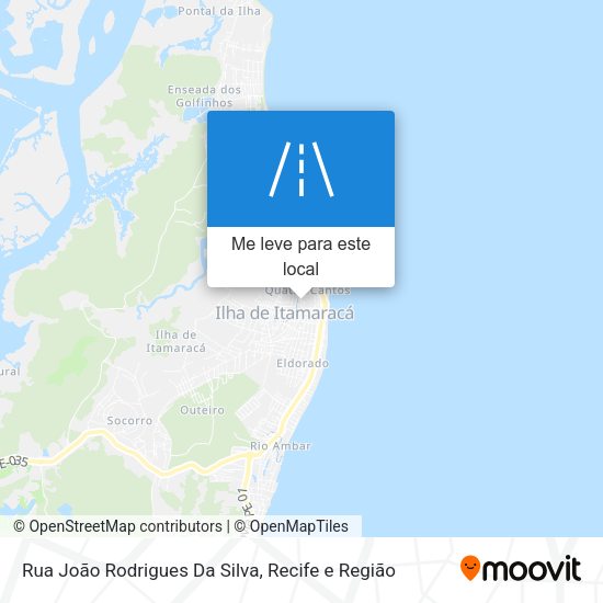 Rua João Rodrigues Da Silva mapa