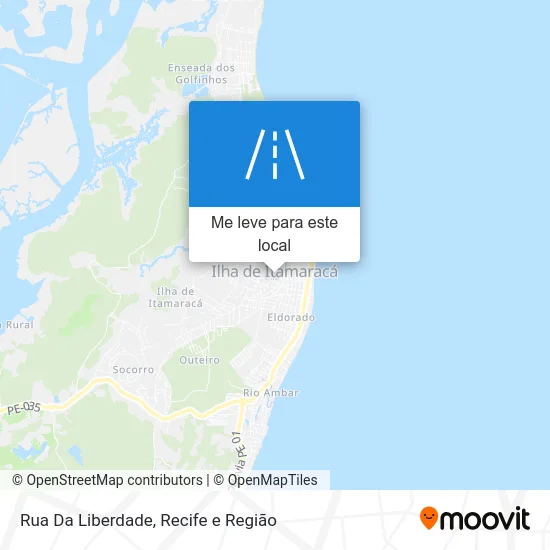 Rua Da Liberdade mapa
