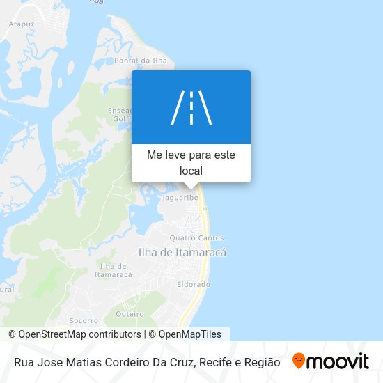 Rua Jose Matias Cordeiro Da Cruz mapa