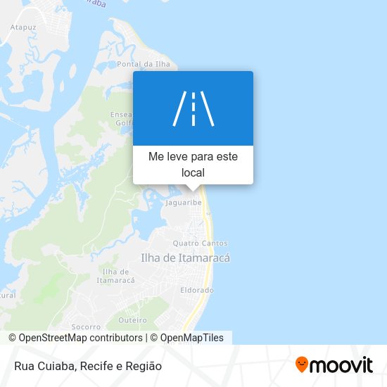 Rua Cuiaba mapa