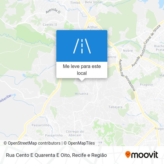 Rua Cento E Quarenta E Oito mapa