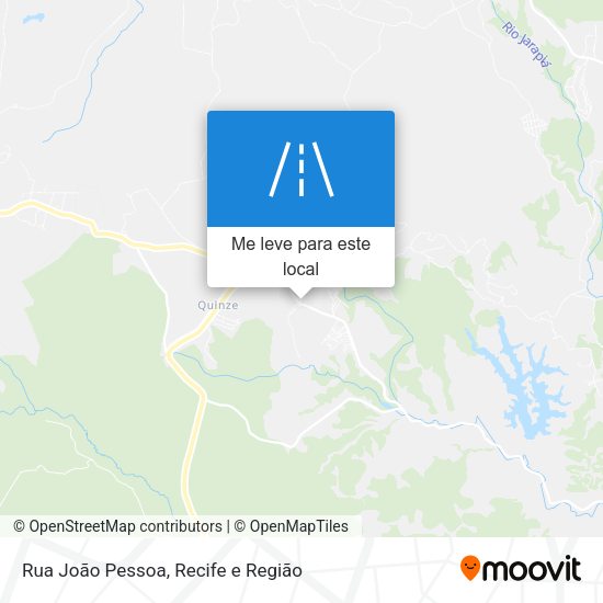 Rua João Pessoa mapa
