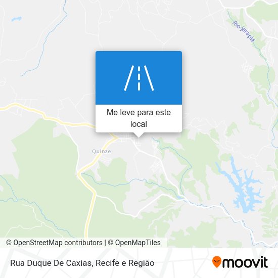 Rua Duque De Caxias mapa