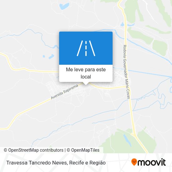 Travessa Tancredo Neves mapa