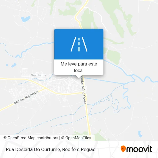 Rua Descida Do Curtume mapa