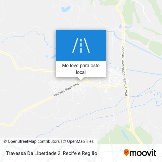 Travessa Da Liberdade 2 mapa