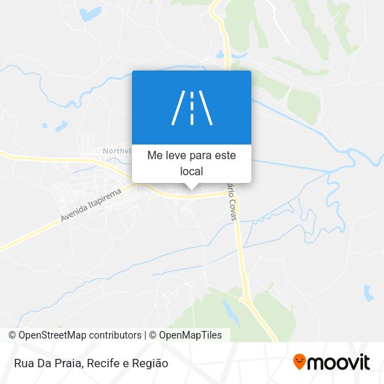 Rua Da Praia mapa
