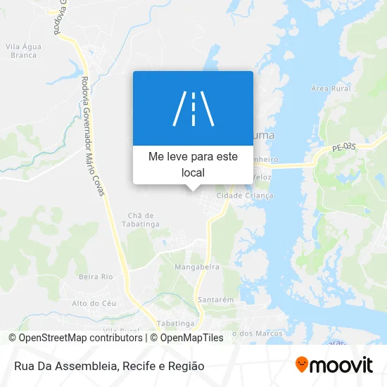 Rua Da Assembleia mapa